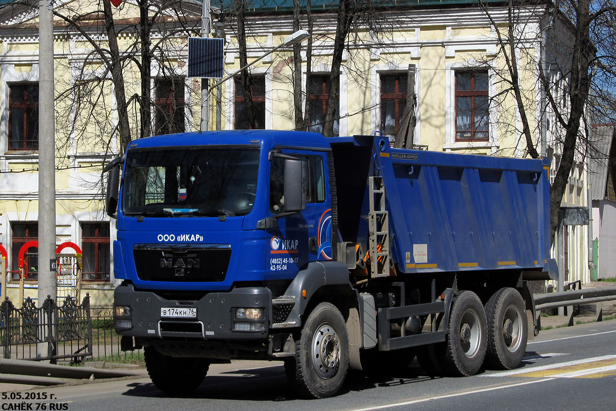 Ярославская область, № В 174 КН 76 — MAN TGS 40.390
