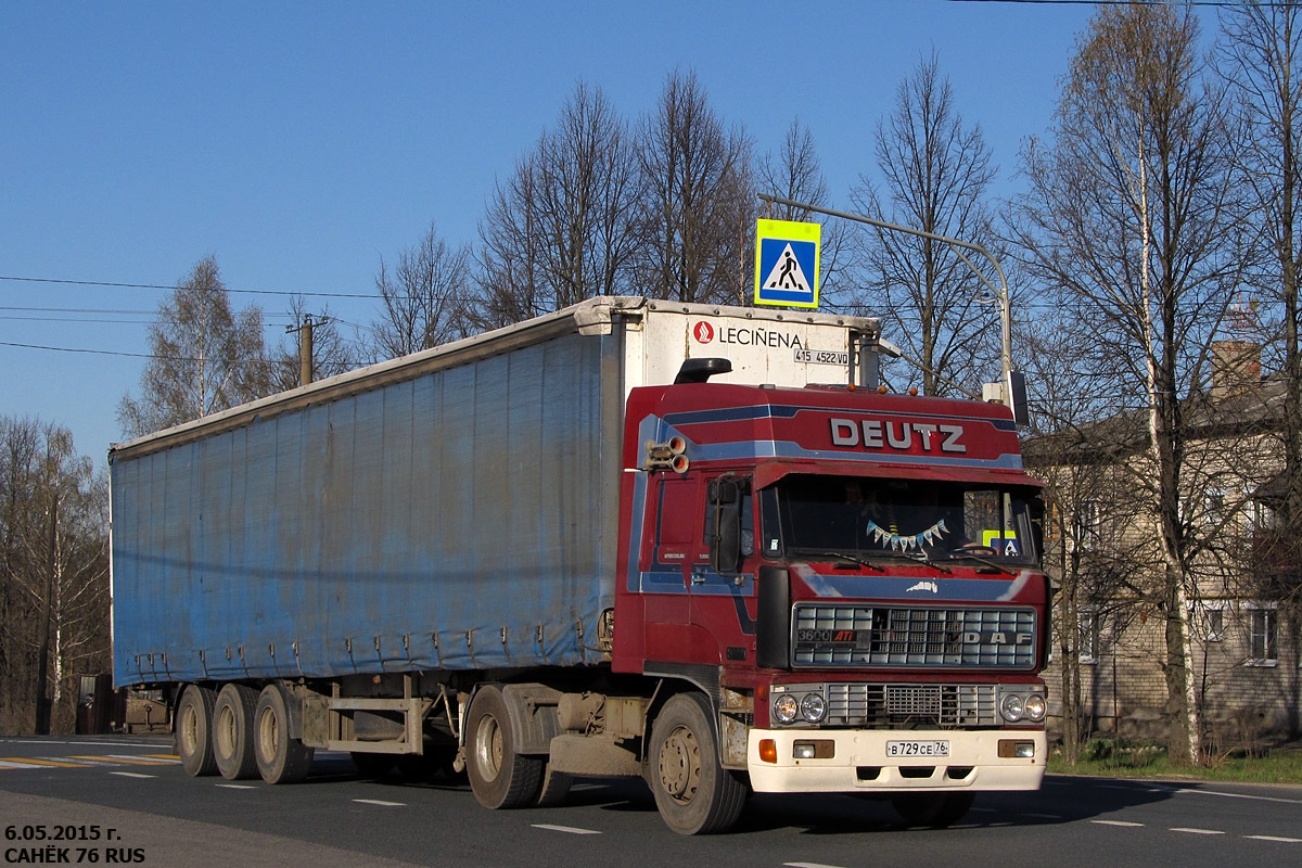Ярославская область, № В 729 СЕ 76 — DAF 2800/2900/3200/3300/3600 (общ.)
