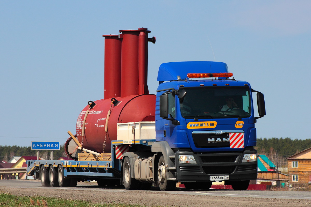 Саратовская область, № Т 666 НЕ 64 — MAN TGS 19.360