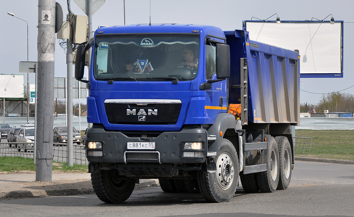 Омская область, № С 881 КС 55 — MAN TGS 40.390