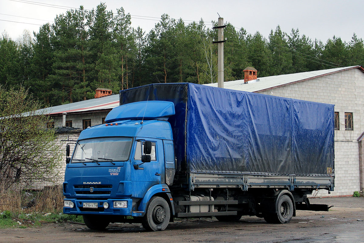 Нижегородская область, № К 316 УХ 152 — КамАЗ-5308-D3(97)