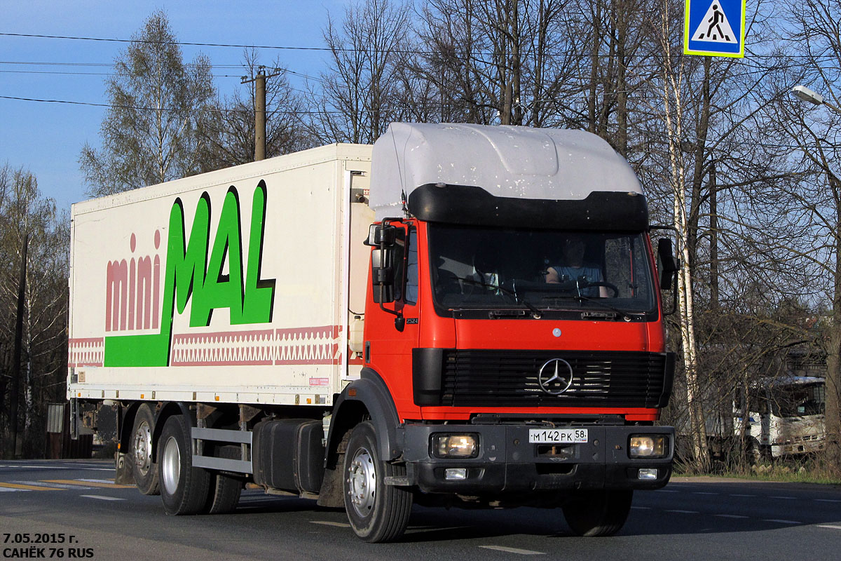 Пензенская область, № М 142 РК 58 — Mercedes-Benz SK 2524