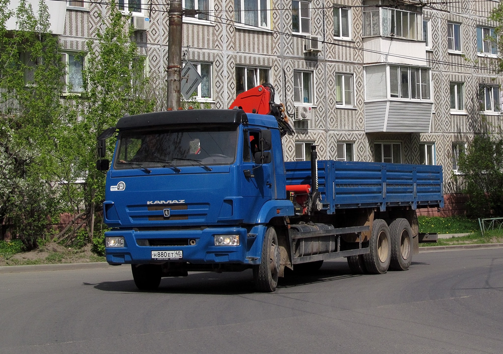 Калужская область, № Н 880 ЕТ 40 — КамАЗ-65117-N3(78)