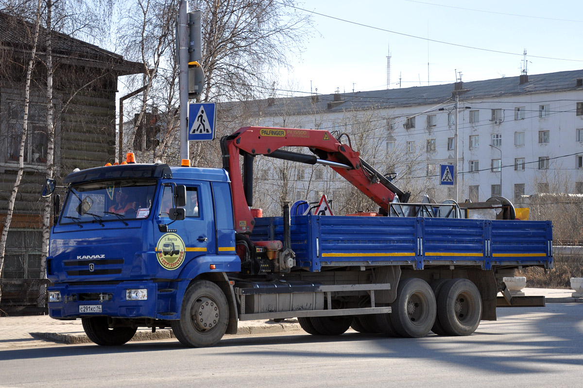 Саха (Якутия), № С 291 КС 14 — КамАЗ-65117-N3(78)