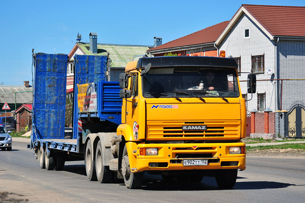 Нижегородская область, № Е 902 ТТ 152 — КамАЗ-65116-62