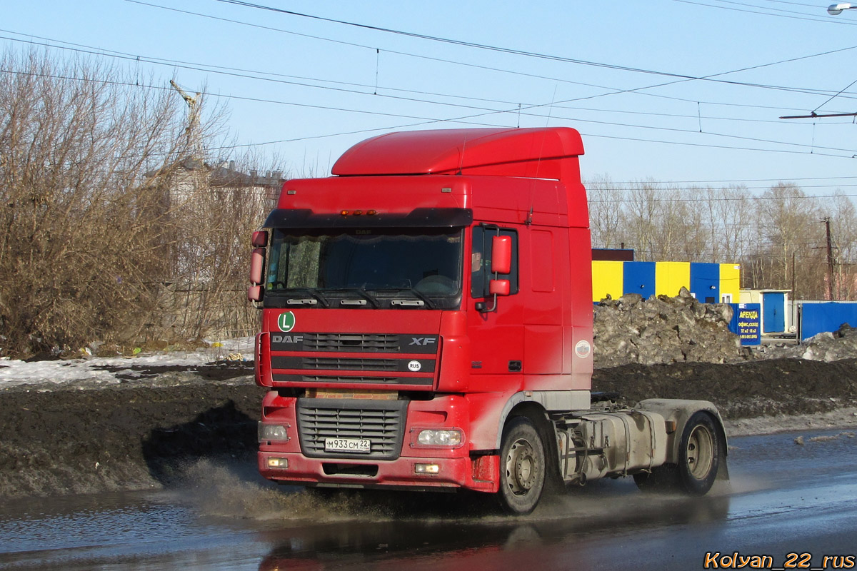 Алтайский край, № М 933 СМ 22 — DAF XF95 FT