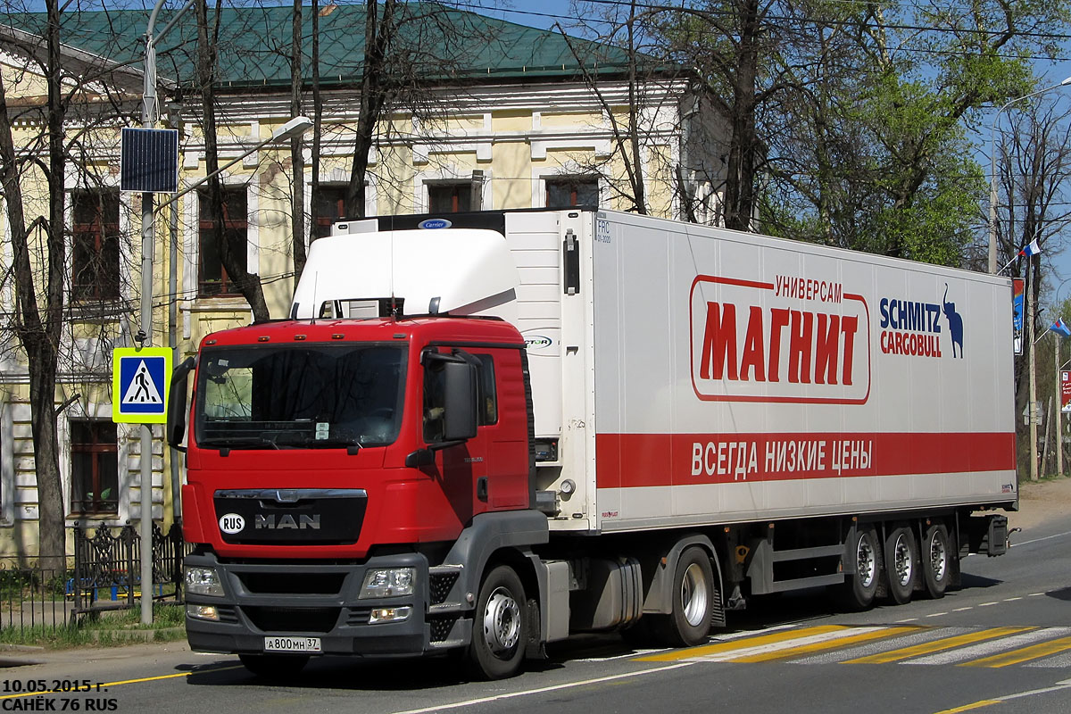 Ивановская область, № А 800 МН 37 — MAN TGS 18.360