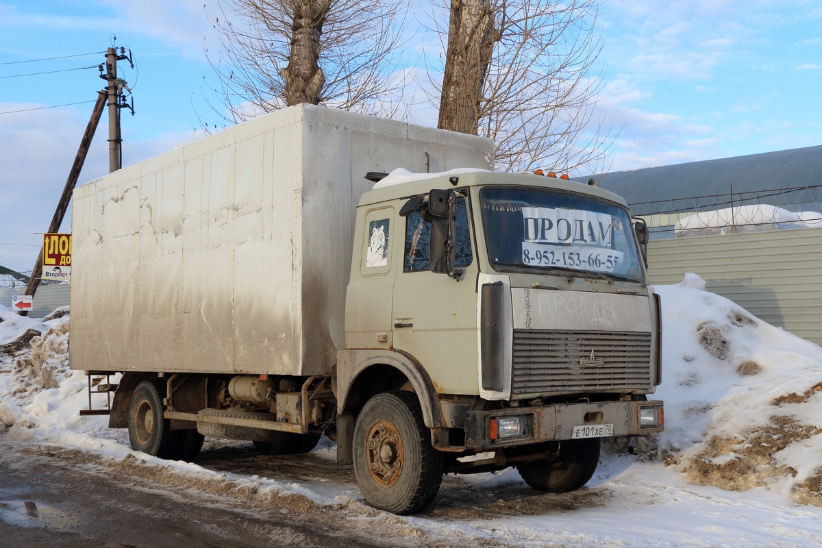Томская область, № Е 101 ХЕ 70 — МАЗ-53366