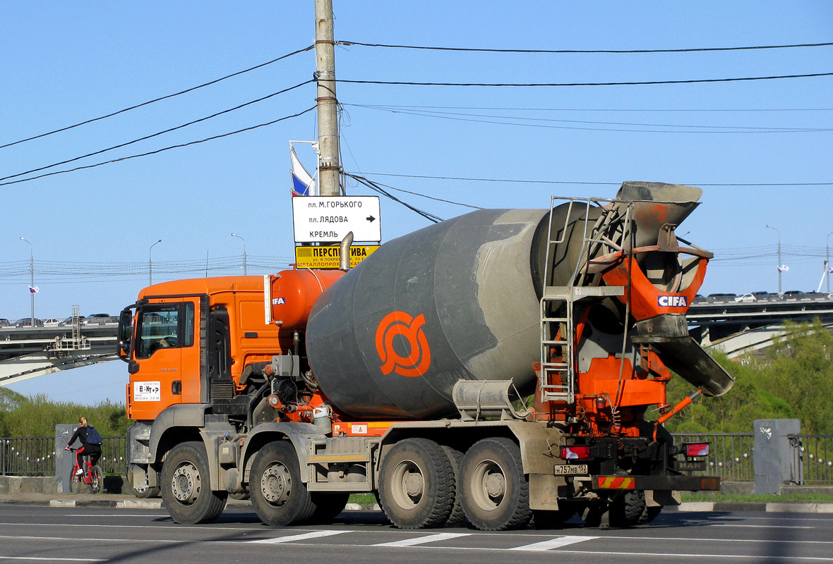 Нижегородская область, № Н 757 НВ 152 — MAN TGS 41.400