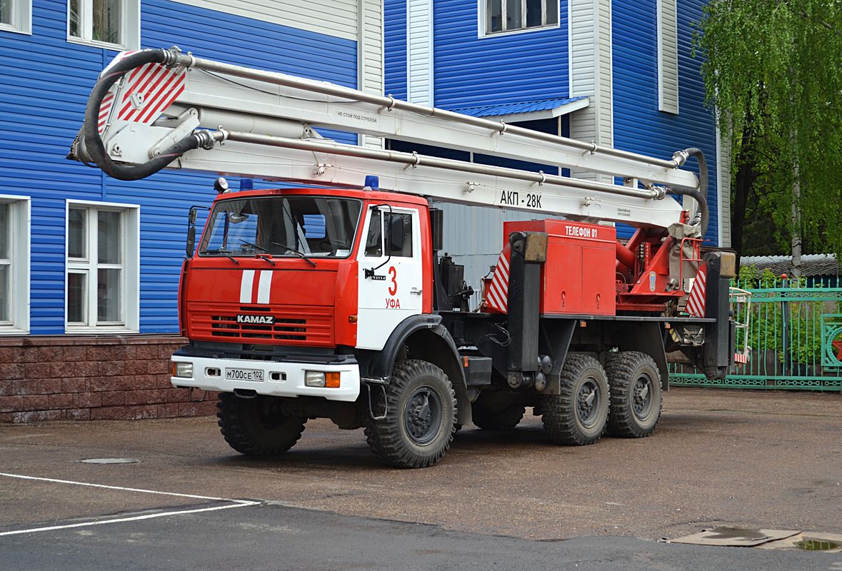Башкортостан, № М 700 СЕ 102 — КамАЗ-43114-15 [43114R]