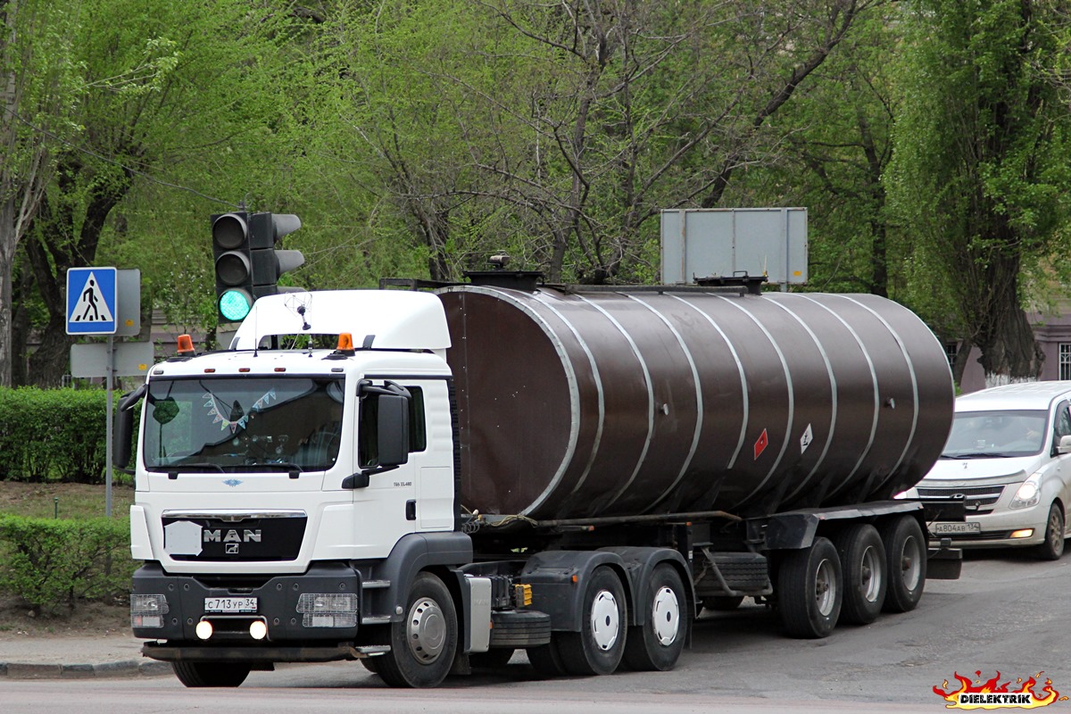 Волгоградская область, № С 713 УР 34 — MAN TGS 33.480