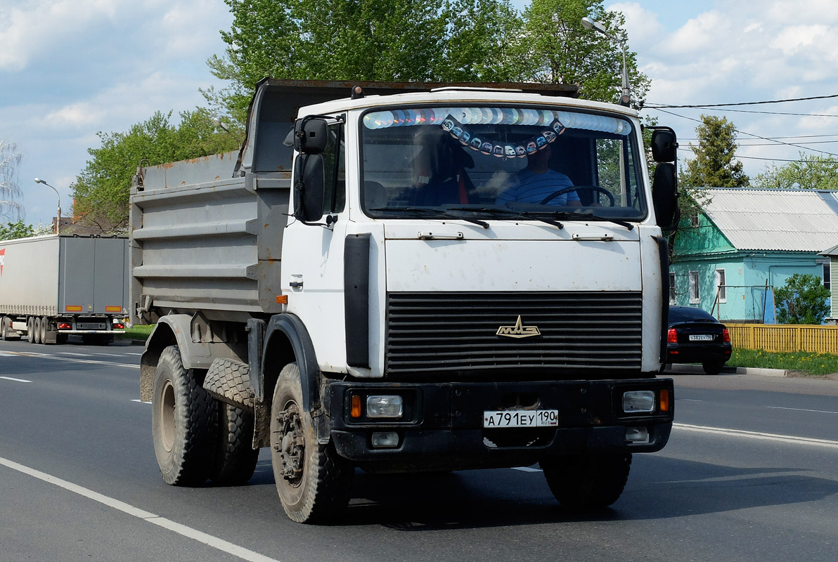 Московская область, № А 791 ЕУ 190 — МАЗ-555102