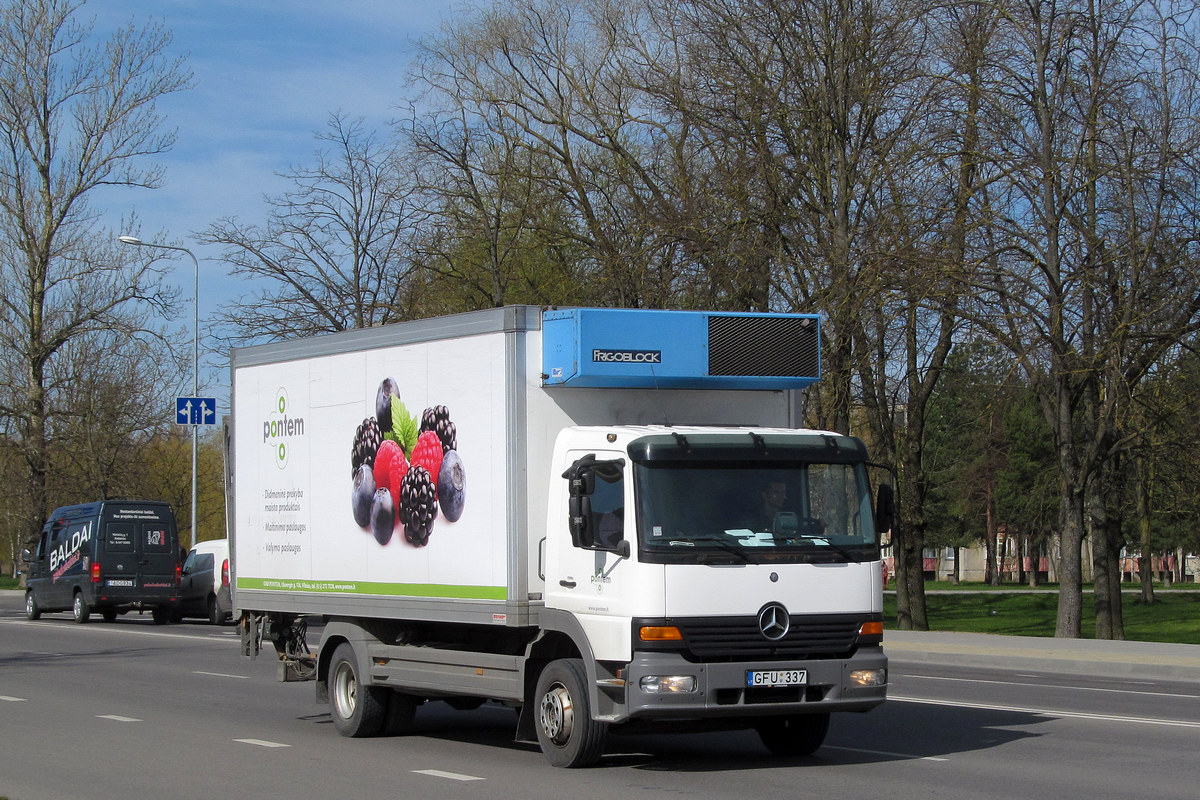 Литва, № GFU 337 — Mercedes-Benz Atego 1215