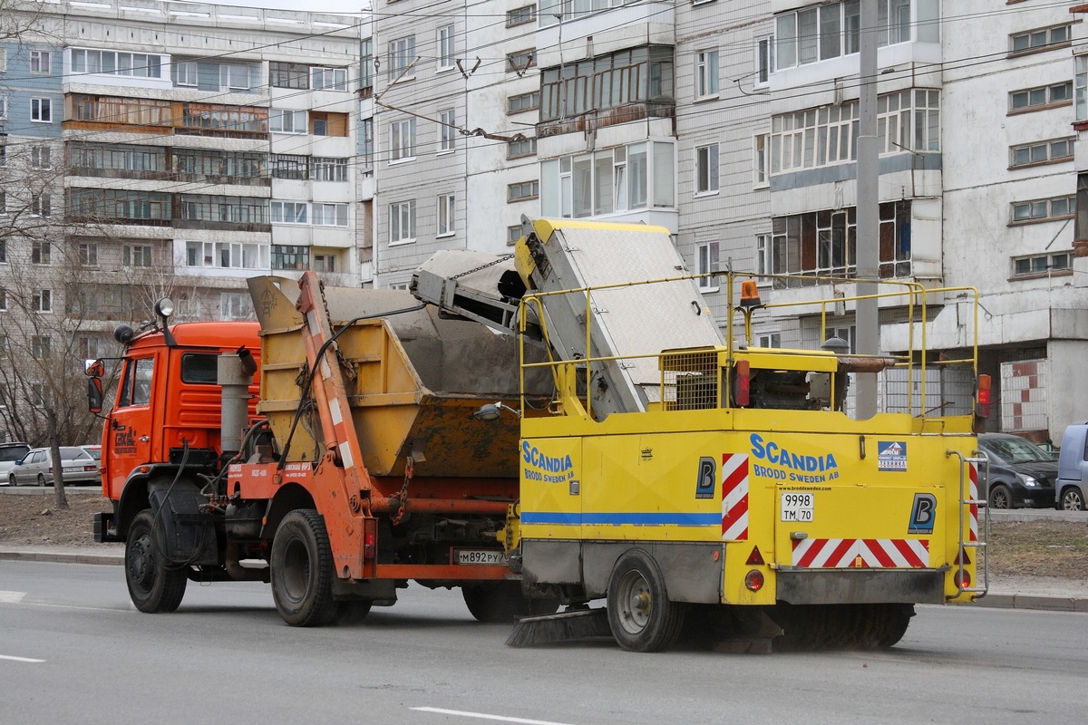 Томская область, № М 892 РУ 70 — КамАЗ-43255-A3(96)