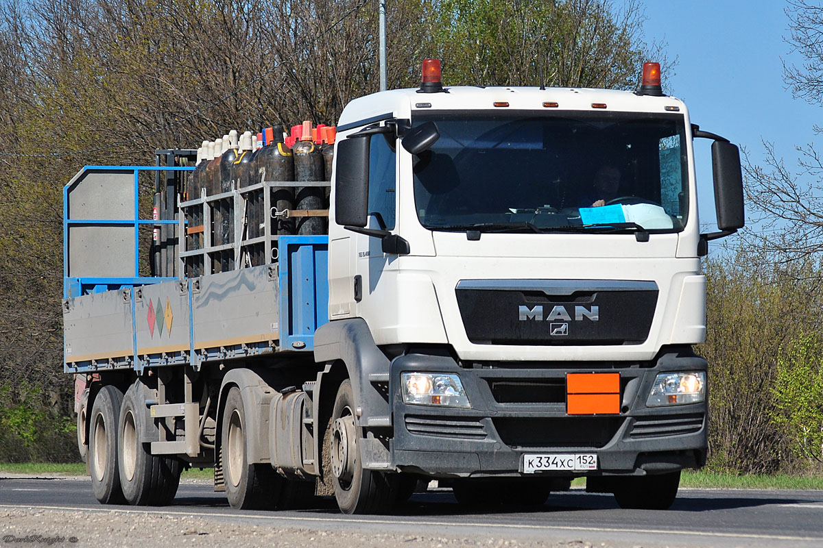 Нижегородская область, № К 334 ХС 152 — MAN TGS 19.400