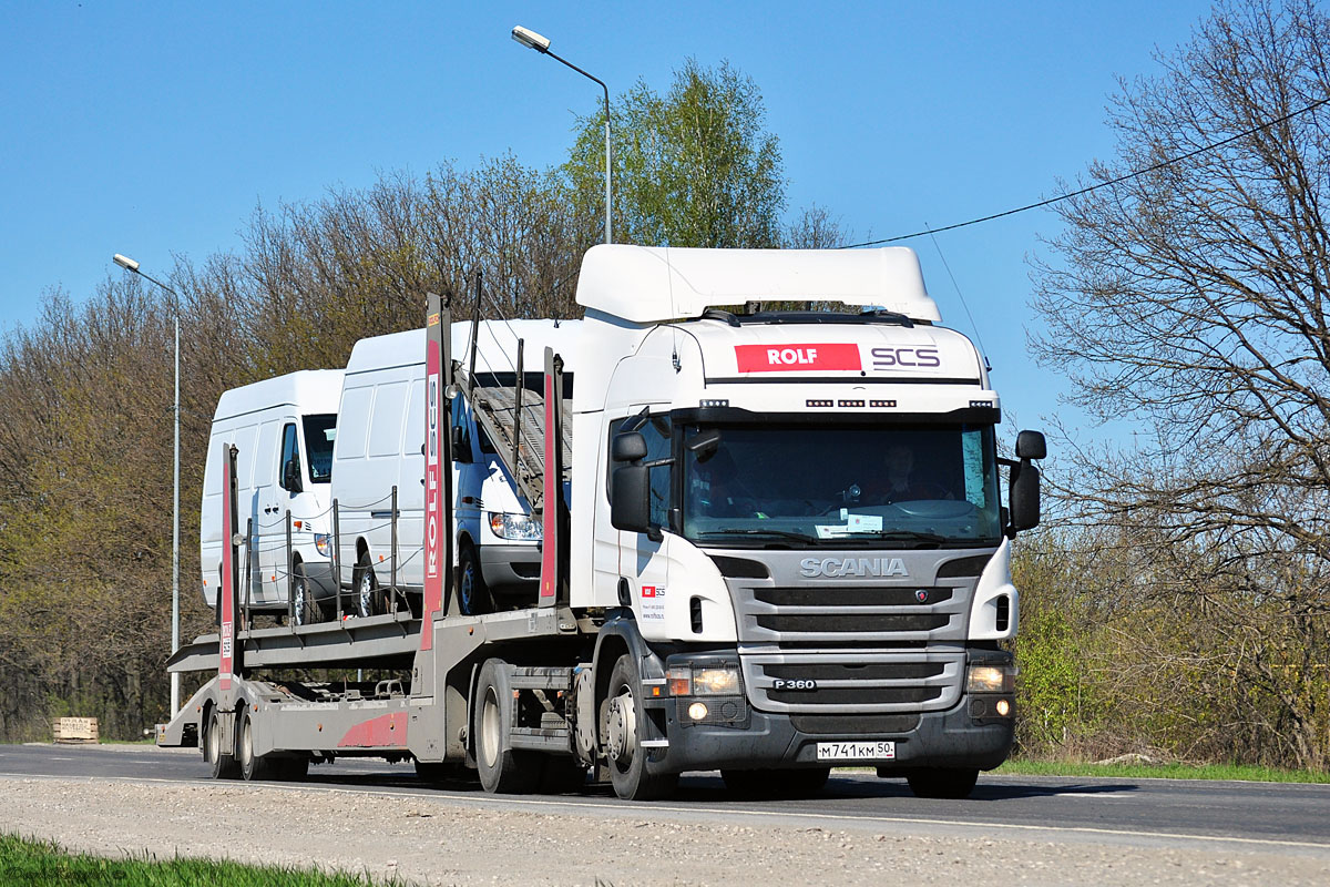 Московская область, № М 741 КМ 50 — Scania ('2011) P360