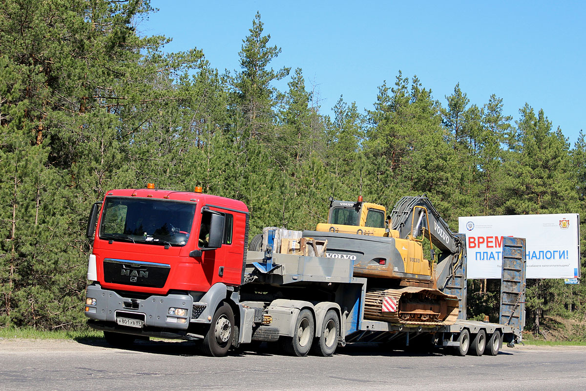 Ямало-Ненецкий автоном.округ, № А 801 ХВ 89 — MAN TGS 33.440