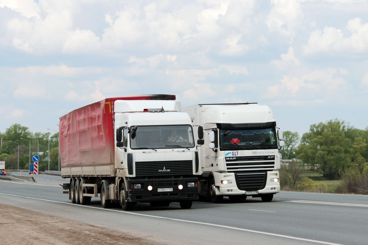 Татарстан, № Р 782 СТ 116 — МАЗ-5440A8