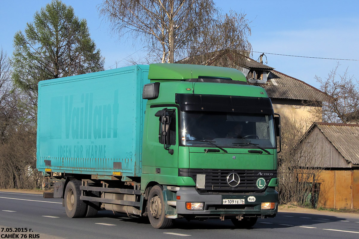 Ярославская область, № Р 109 ТЕ 76 — Mercedes-Benz Actros ('1997) 1840