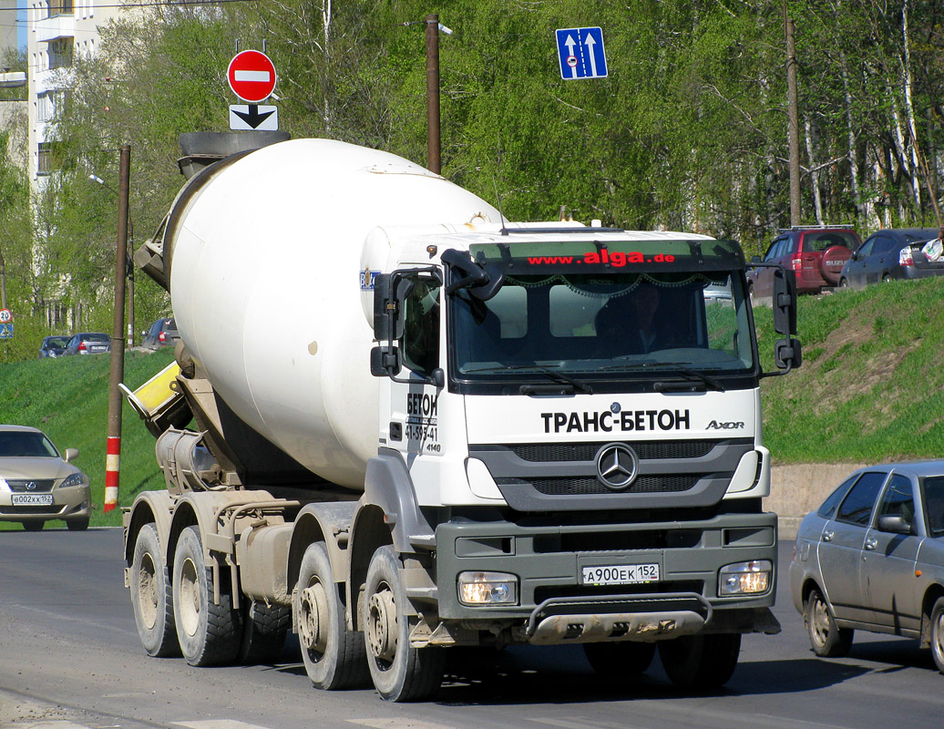 Нижегородская область, № А 900 ЕК 152 — Mercedes-Benz Axor 4140