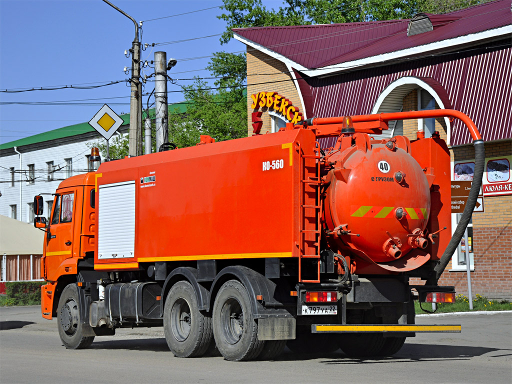 Алтайский край, № К 797 УА 22 — КамАЗ-65115-A4(23)