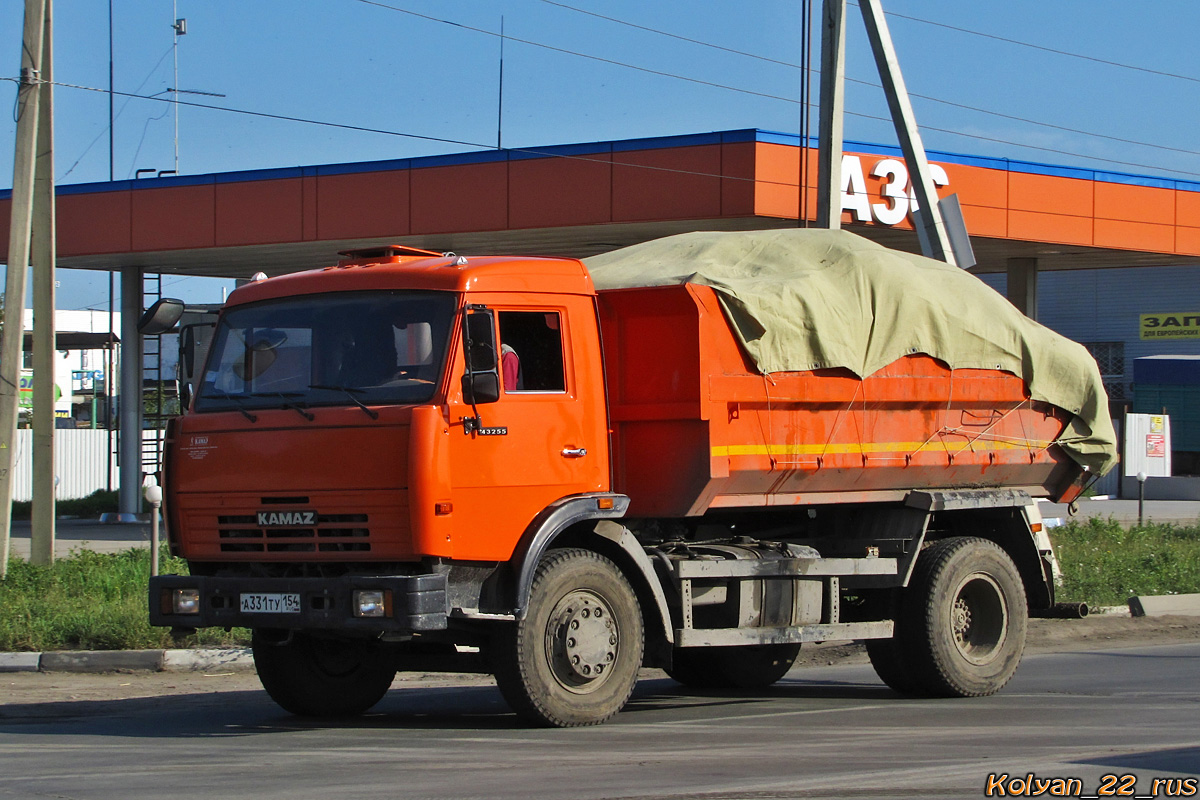 Новосибирская область, № А 331 ТУ 154 — КамАЗ-43255-A3(96)