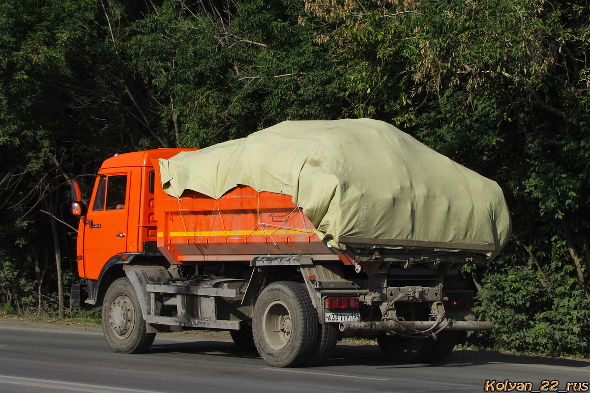 Новосибирская область, № А 331 ТУ 154 — КамАЗ-43255-A3(96)