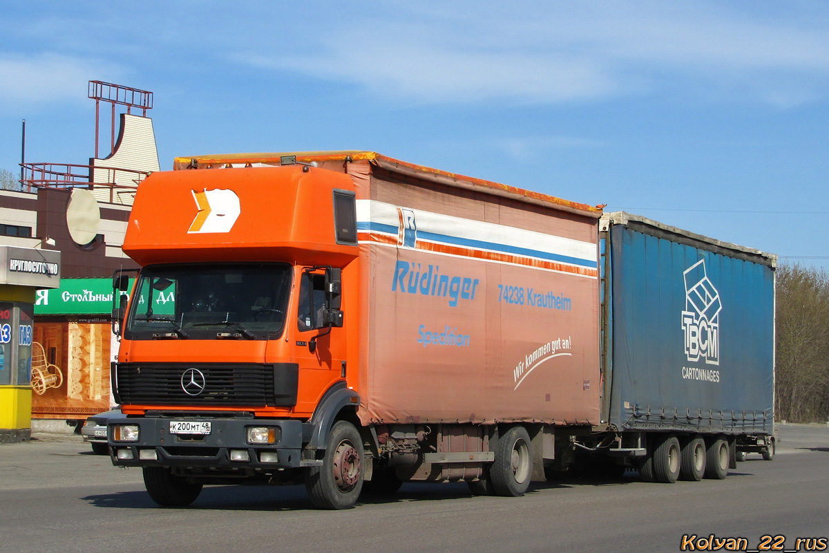 Алтайский край, № К 200 МТ 48 — Mercedes-Benz SK 1834