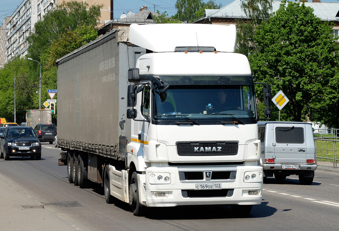 Краснодарский край, № С 169 ОЕ 123 — КамАЗ-5490-T5(68)