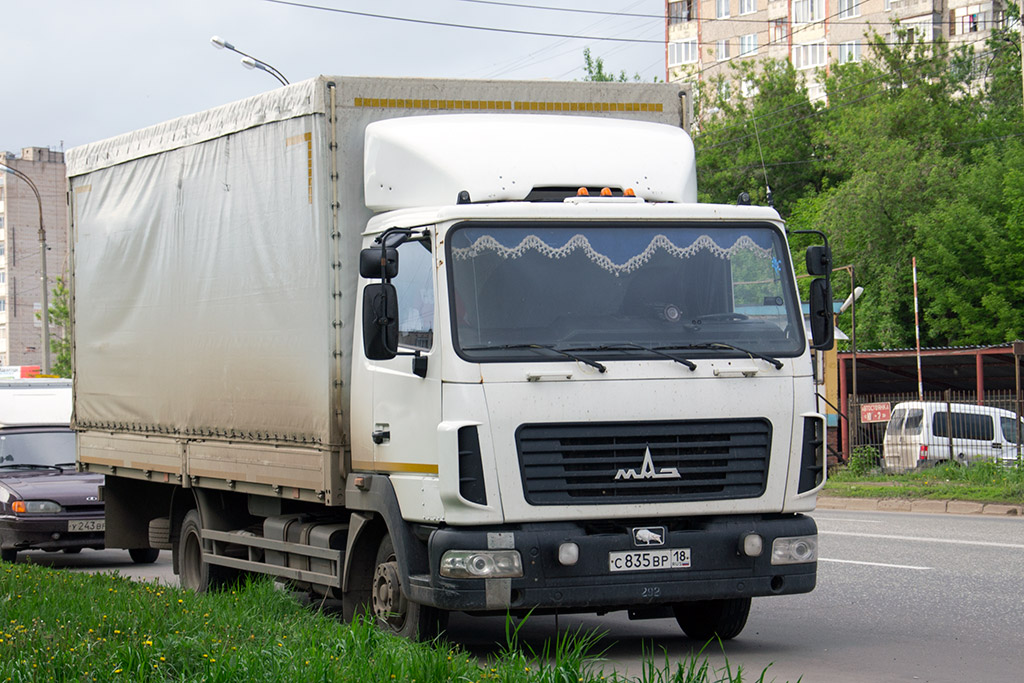 Удмуртия, № С 835 ВР 18 — МАЗ-4371P2