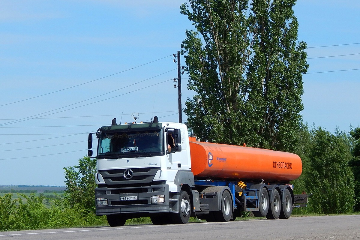 Ростовская область, № У 669 СУ 161 — Mercedes-Benz Axor 1840 [Z9M]