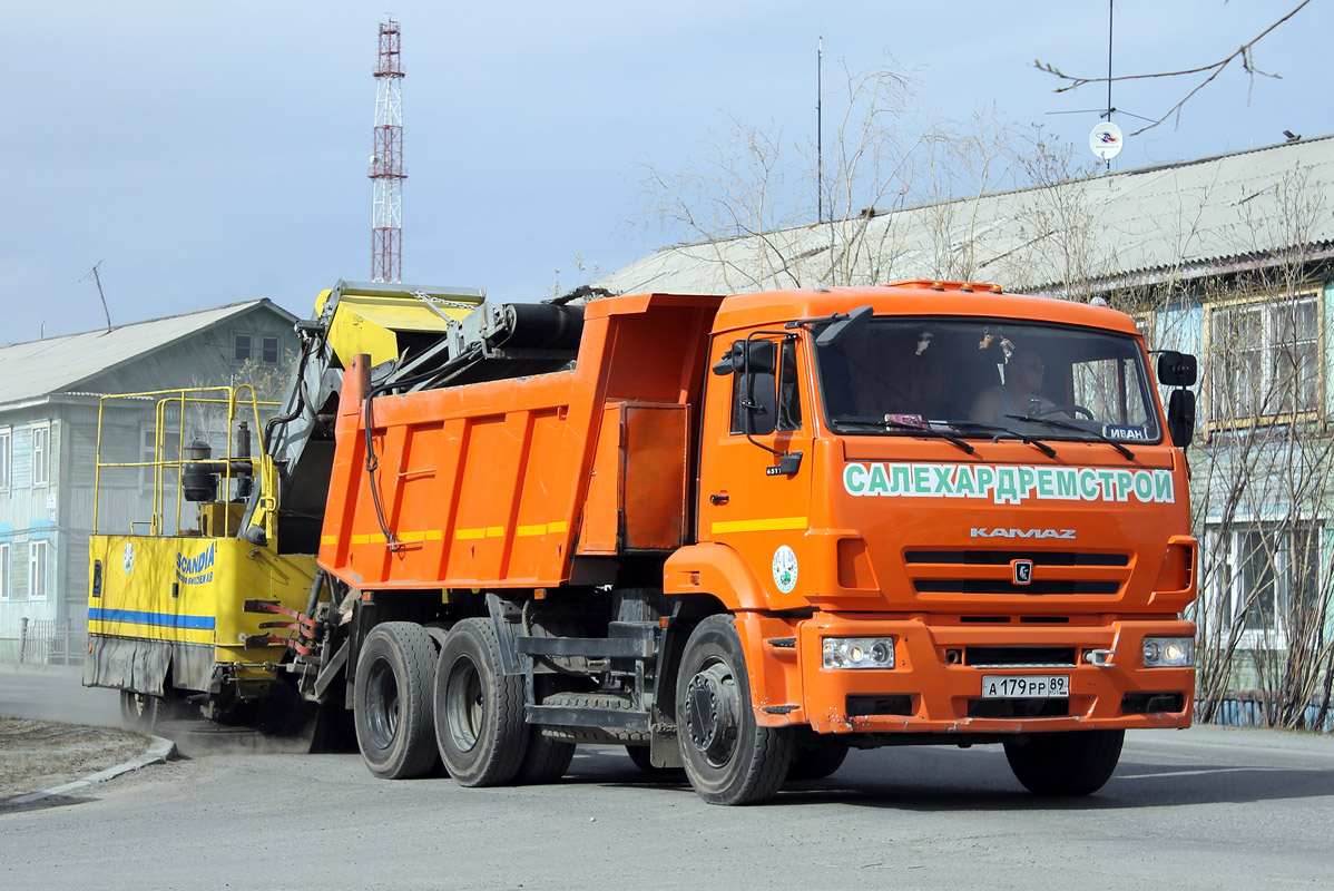 Ямало-Ненецкий автоном.округ, № А 179 РР 89 — КамАЗ-65115-N3(78)