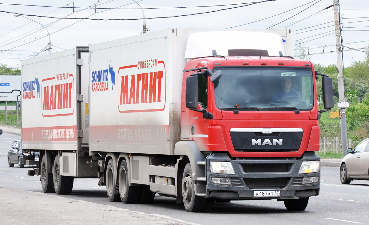 Новосибирская область, № А 187 КТ 37 — MAN TGS 28.360