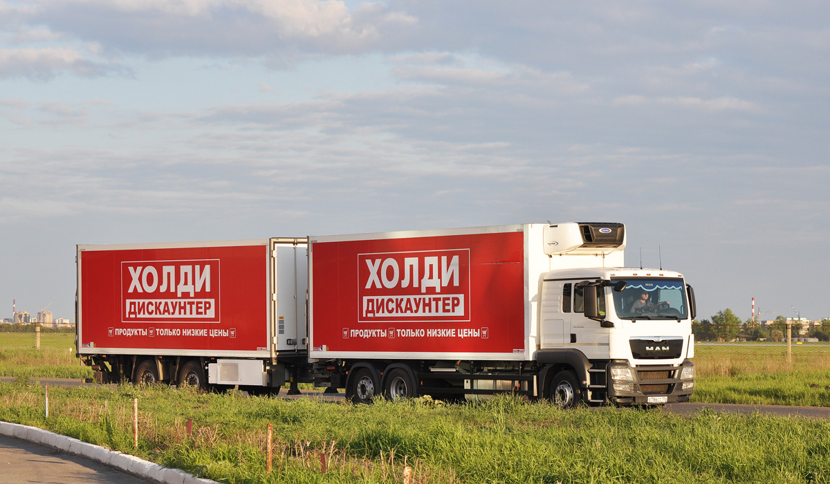 Новосибирская область, № Е 786 СС 154 — MAN TGS 26.360
