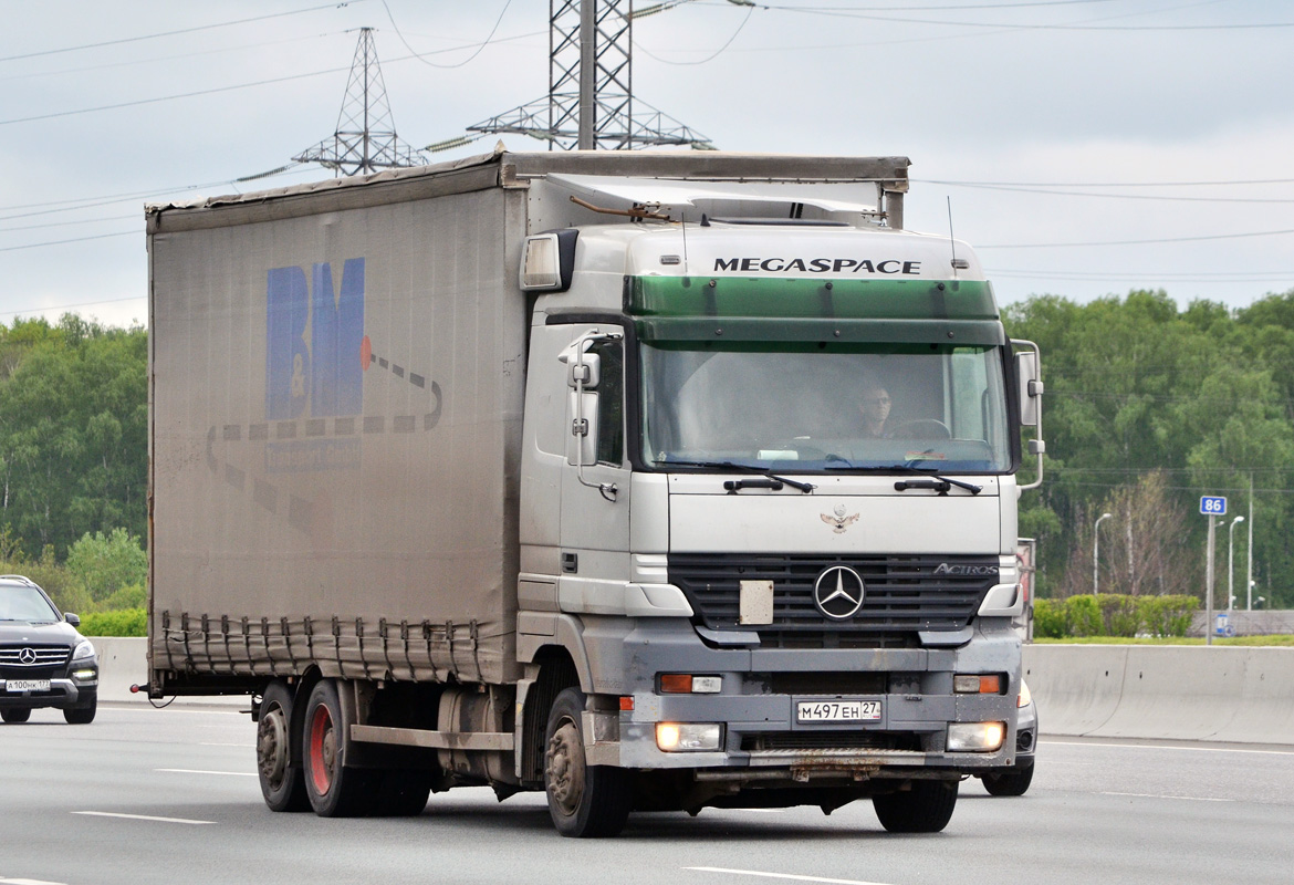 Хабаровский край, № М 497 ЕН 27 — Mercedes-Benz Actros ('1997) 2531