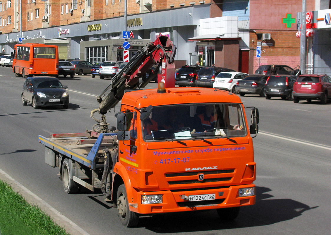 Нижегородская область, № М 122 АС 152 — КамАЗ-4308-H3(99)