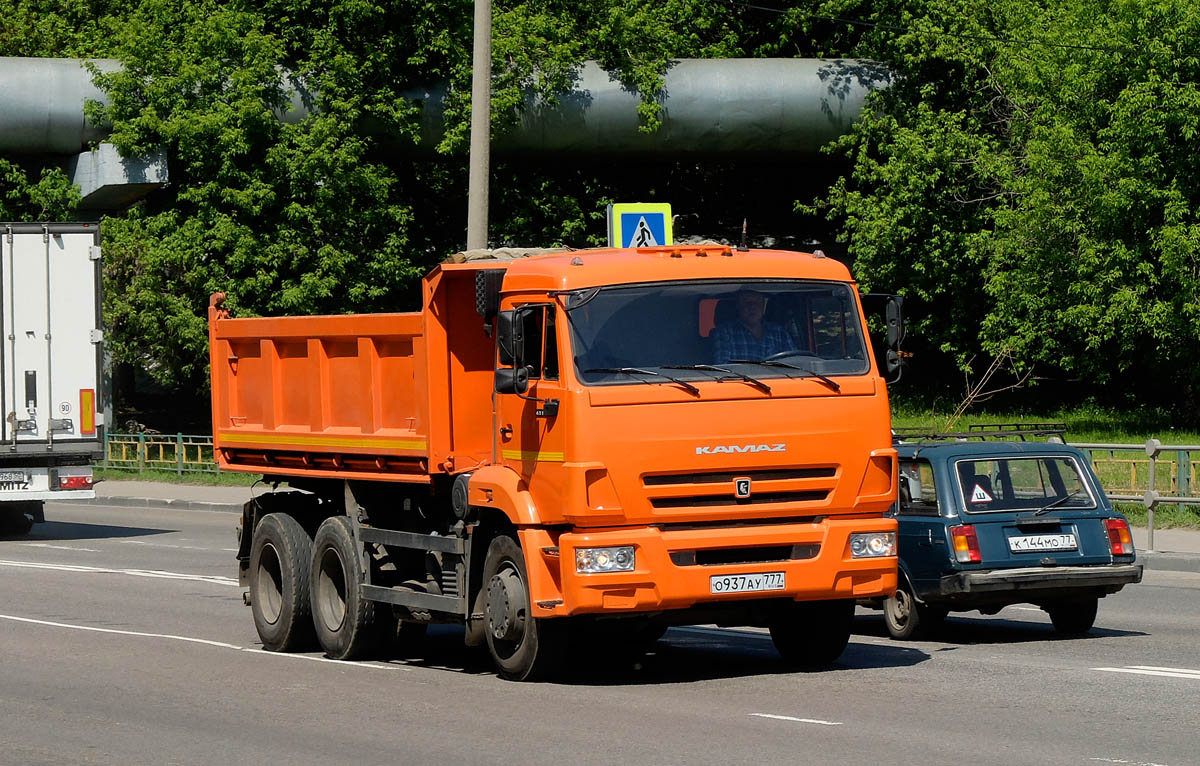 Москва, № О 937 АУ 777 — КамАЗ-65115-A4(23)
