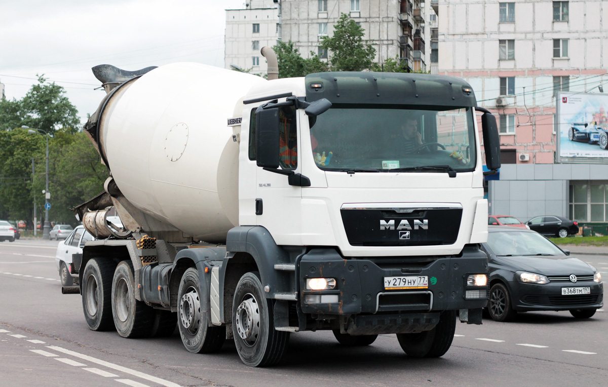 Москва, № У 279 НУ 77 — MAN TGS 41.390