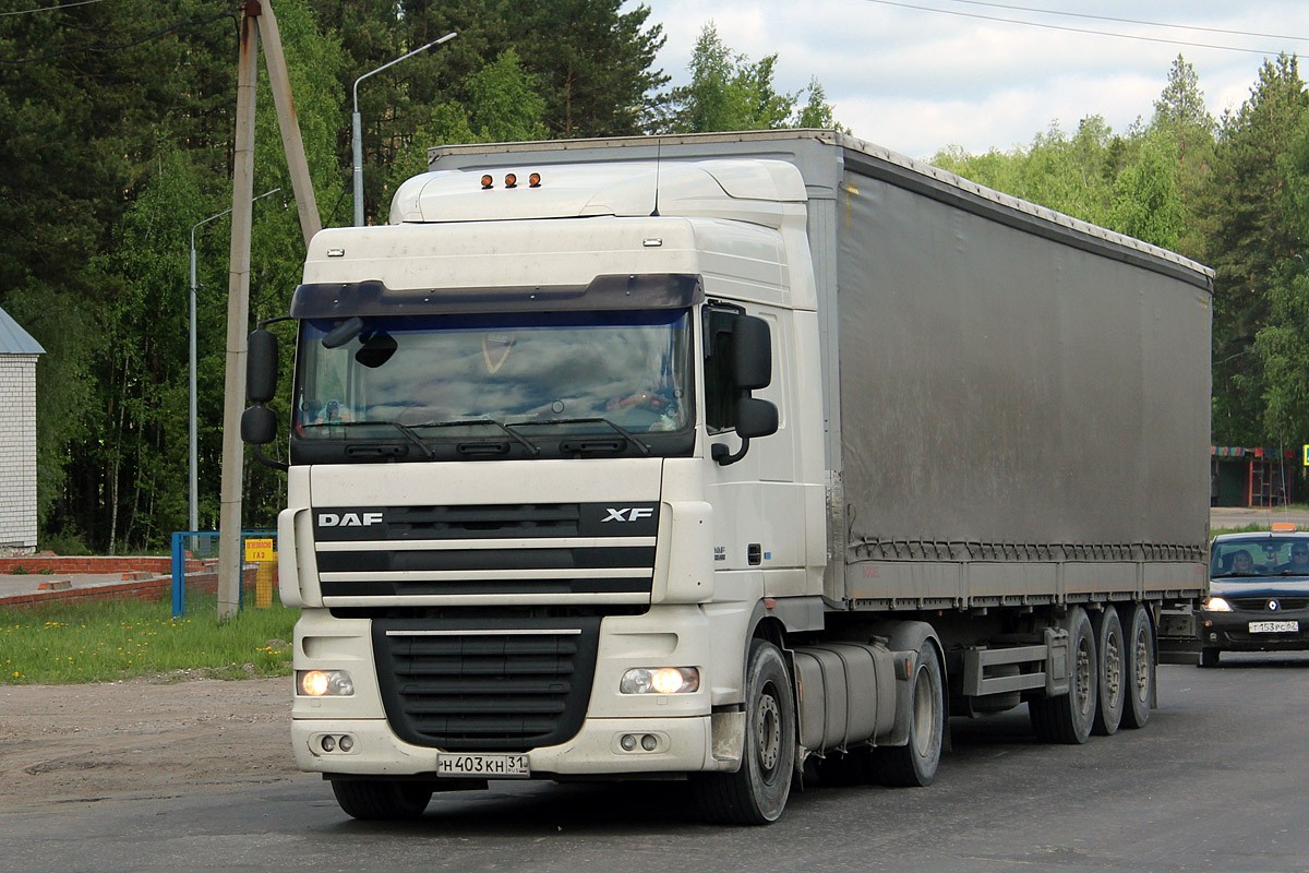 Белгородская область, № Н 403 КН 31 — DAF XF105 FT