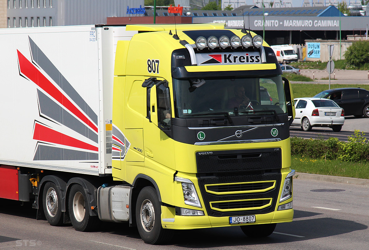 Латвия, № 807 — Volvo ('2012) FH.500