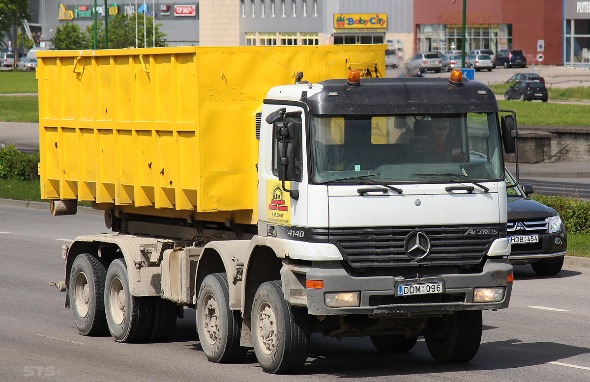 Литва, № DDM 096 — Mercedes-Benz Actros ('1997) 4140