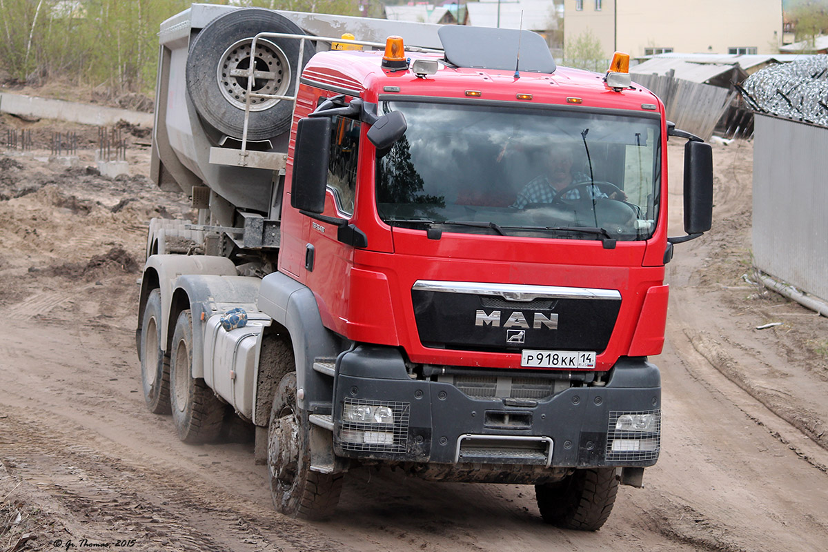 Саха (Якутия), № Р 918 КК 14 — MAN TGS 33.430