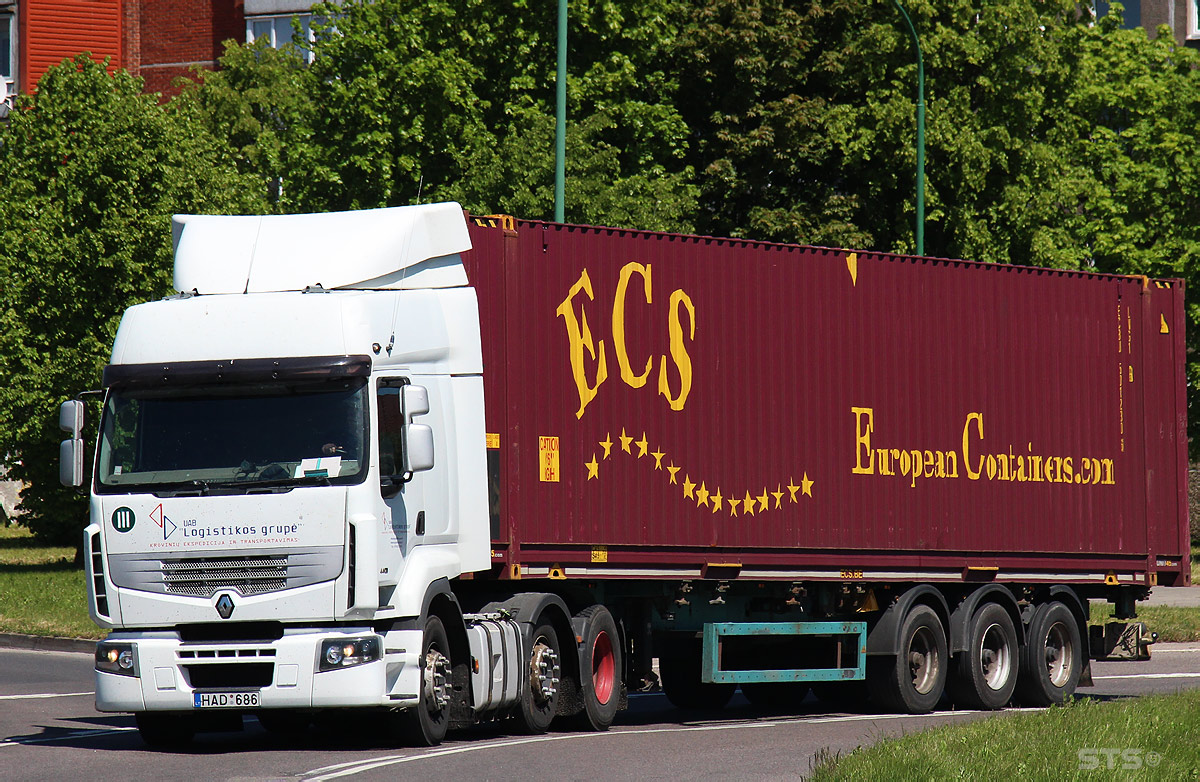 Литва, № HAD 686 — Renault Premium ('2006)