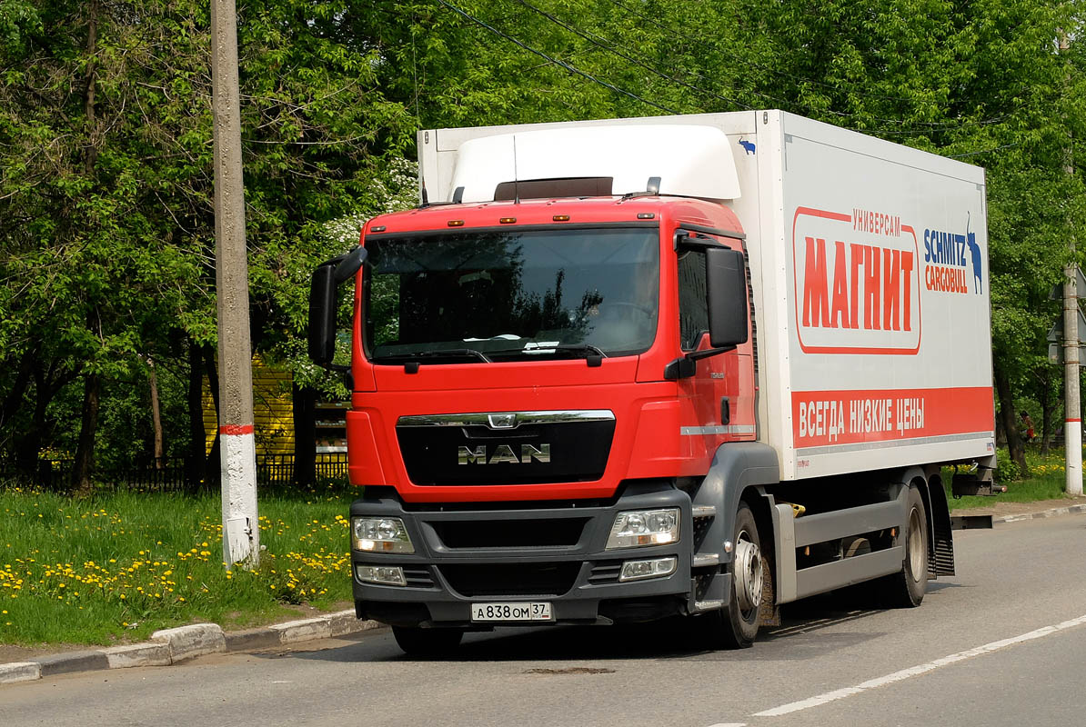 Орловская область, № А 838 ОМ 37 — MAN TGS 28.360