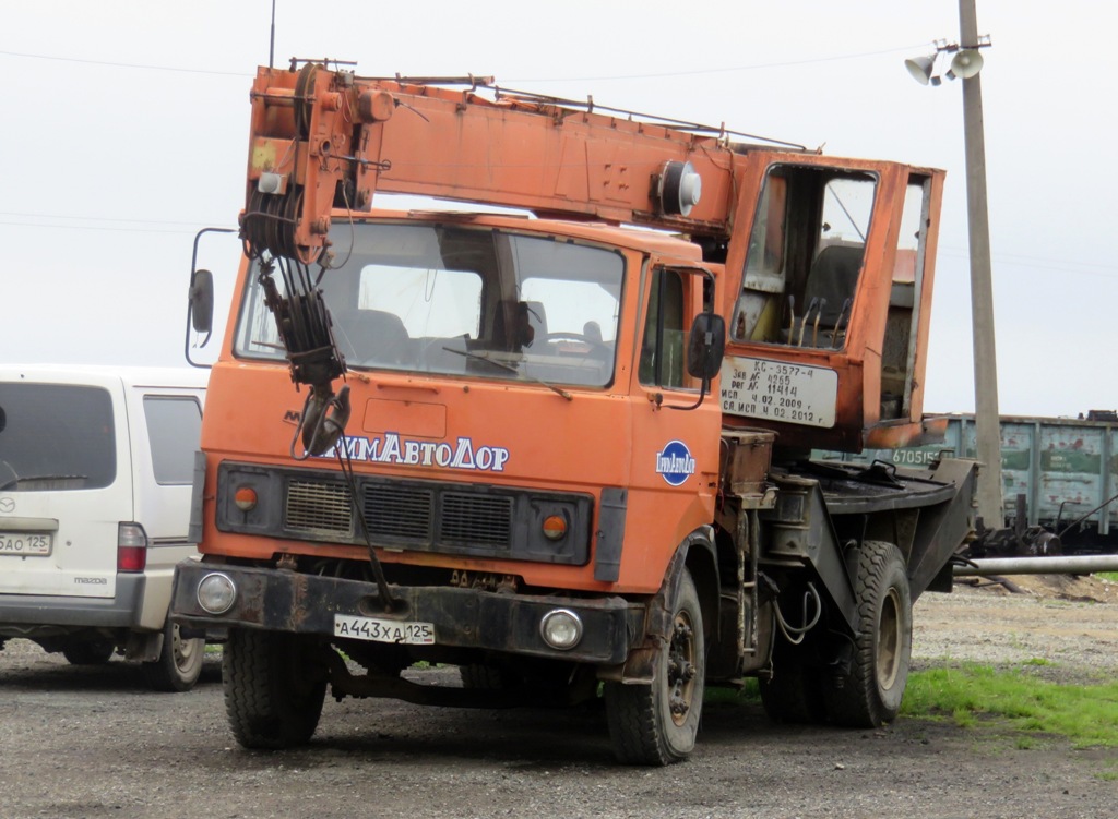 Приморский край, № А 443 ХА 125 — МАЗ-5337 (общая модель)