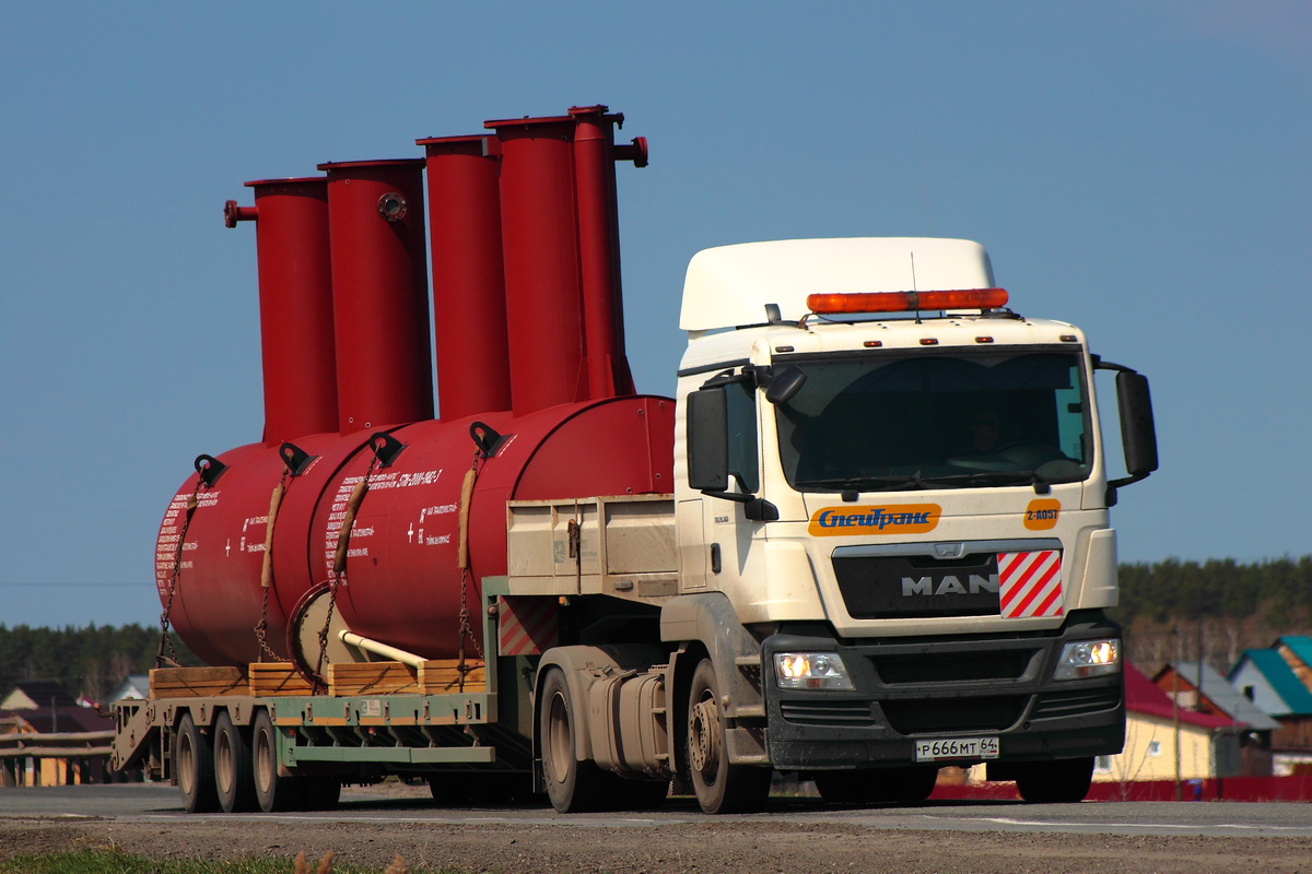 Саратовская область, № Р 666 МТ 64 — MAN TGS 19.360