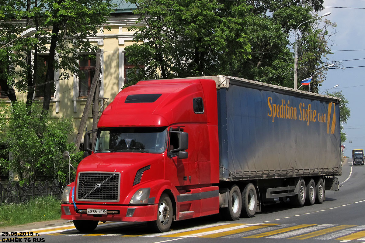 Московская область, № О 878 ОУ 190 — Volvo VNL670