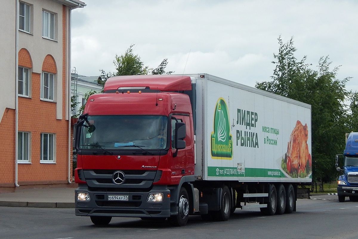 Белгородская область, № О 694 АУ 31 — Mercedes-Benz Actros ('2009) 1841