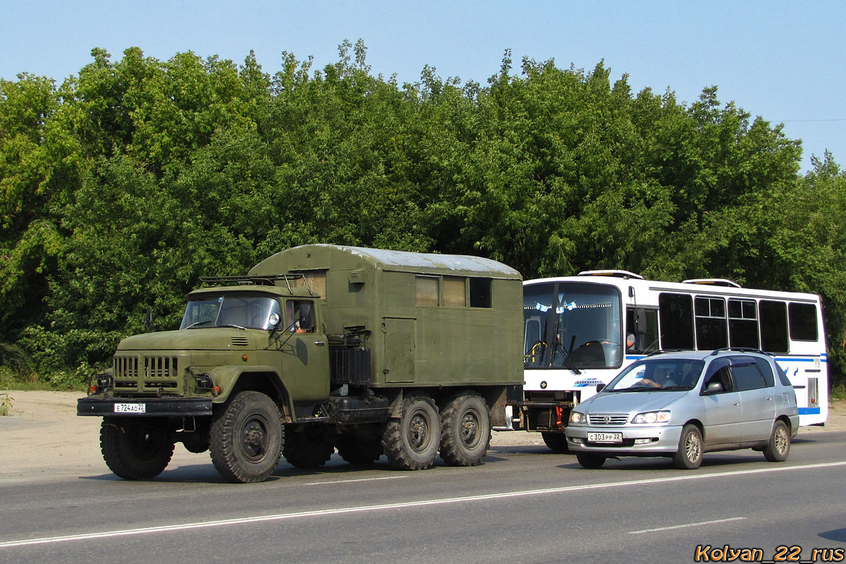 Алтайский край, № Е 724 АО 22 — ЗИЛ-131 (общая модель)