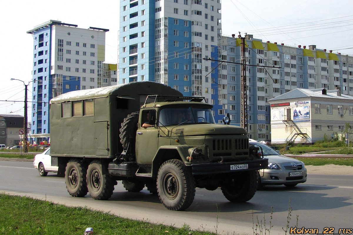 Алтайский край, № Е 724 АО 22 — ЗИЛ-131 (общая модель)